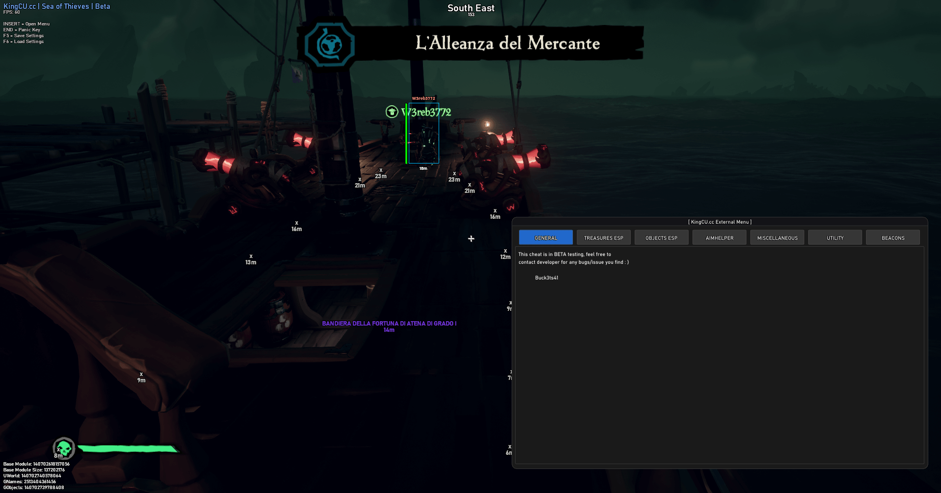 Sea of Thieves Hack ESP Sea of Thieves CSHacked.pl czity, bugi